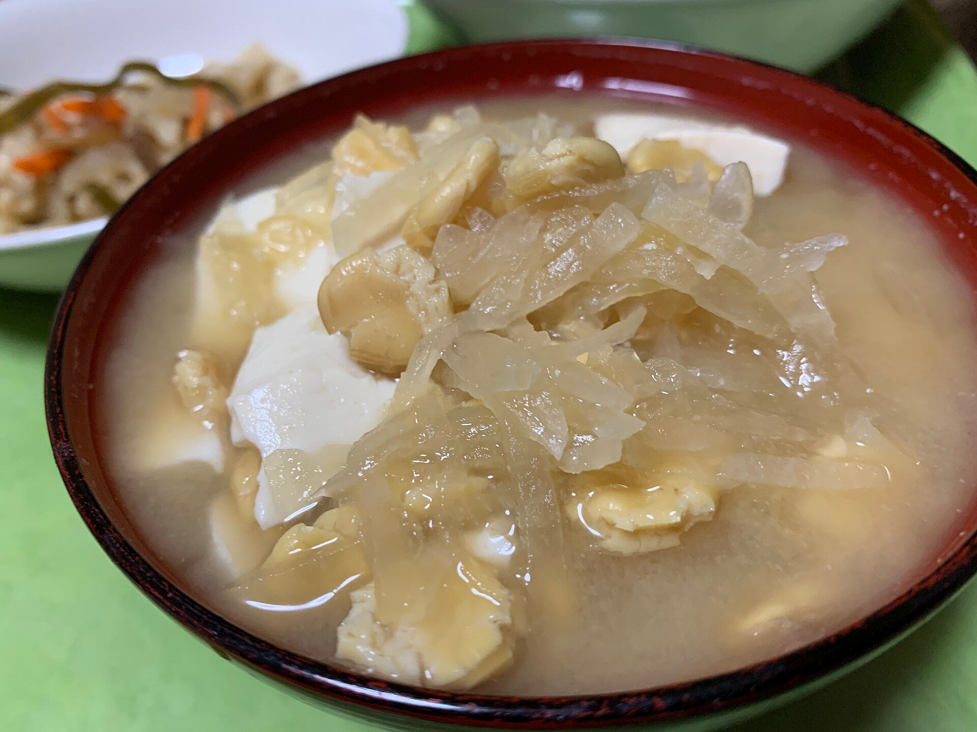 Uchimame no misoshiru, Miso soup, Japan