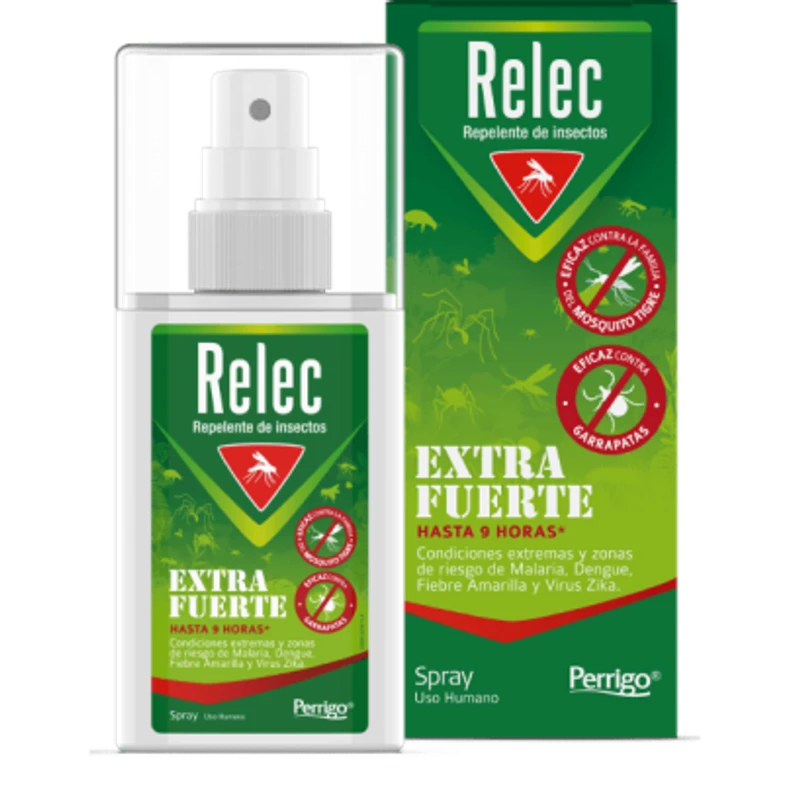 Relec Extra Fuerte spray repelente antimosquitos