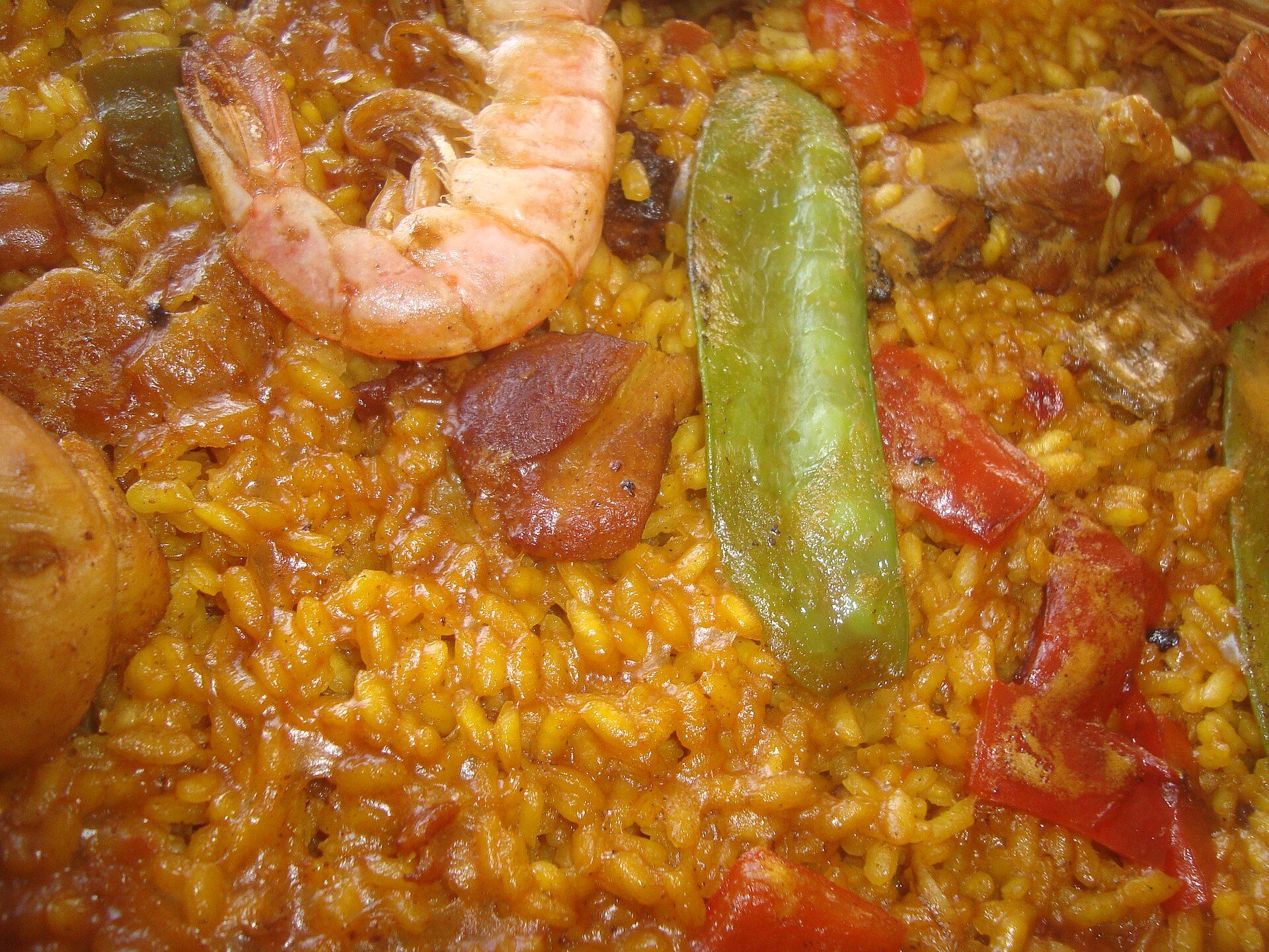 Paella, plato típico de la Comunidad Valenciana (España)