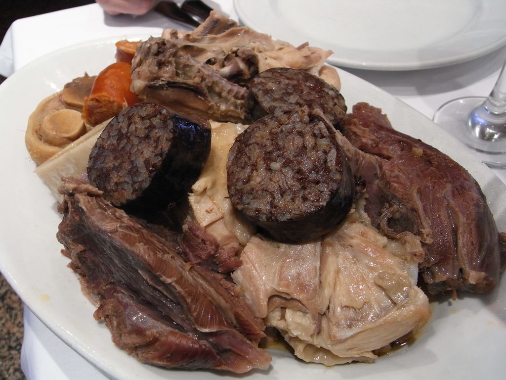 Carnes del cocido madrileño