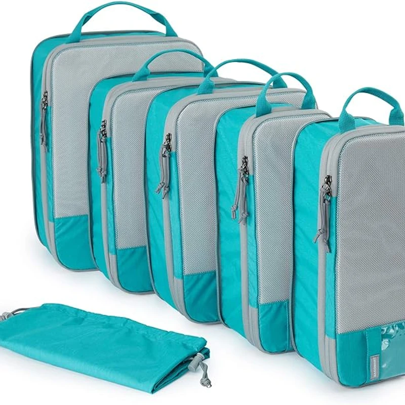 BAGSMART Cubos de Compresión 6 piezas organizadores de equipaje