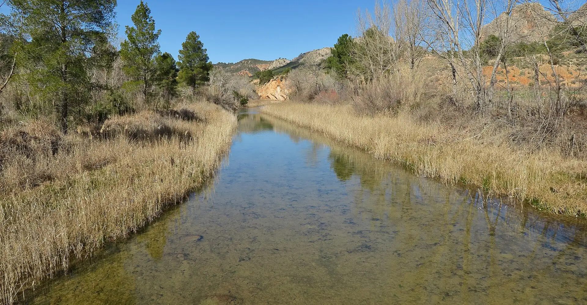 River canyon of the Hoces del Cabriel near Requena