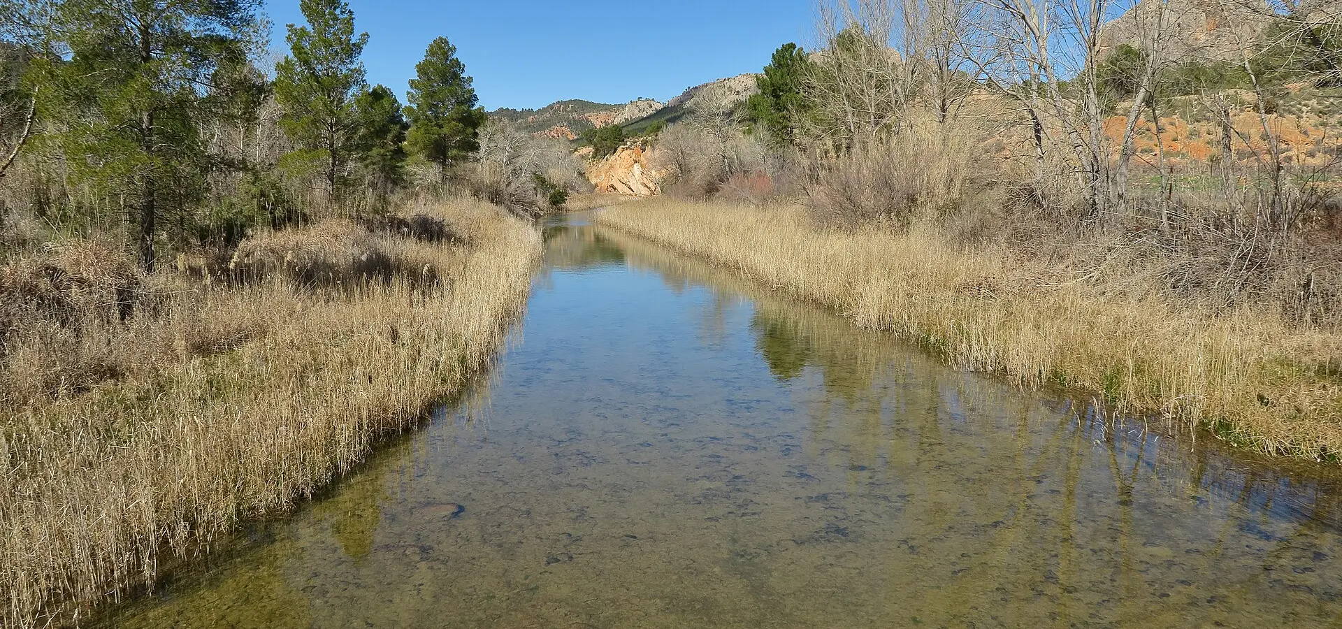 River canyon of the Hoces del Cabriel near Requena