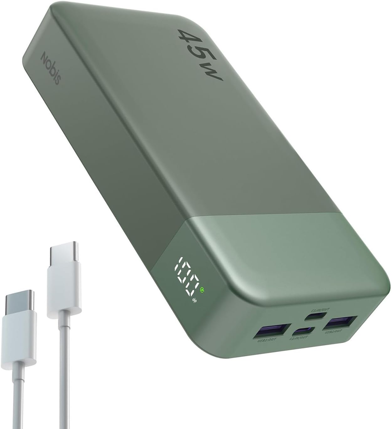 NOBIS powerbank 20000mah pantalla digital