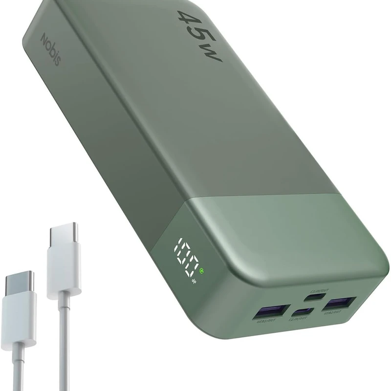 NOBIS powerbank 20000mah pantalla digital