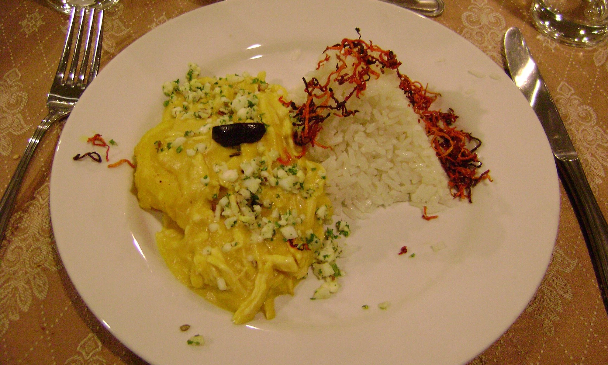 Ají de gallina, Lima