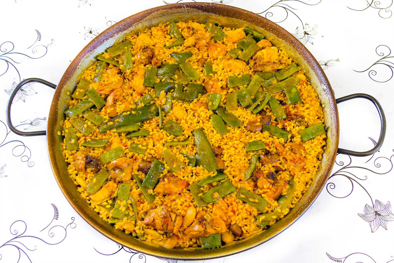 Paella valenciana, Valencia