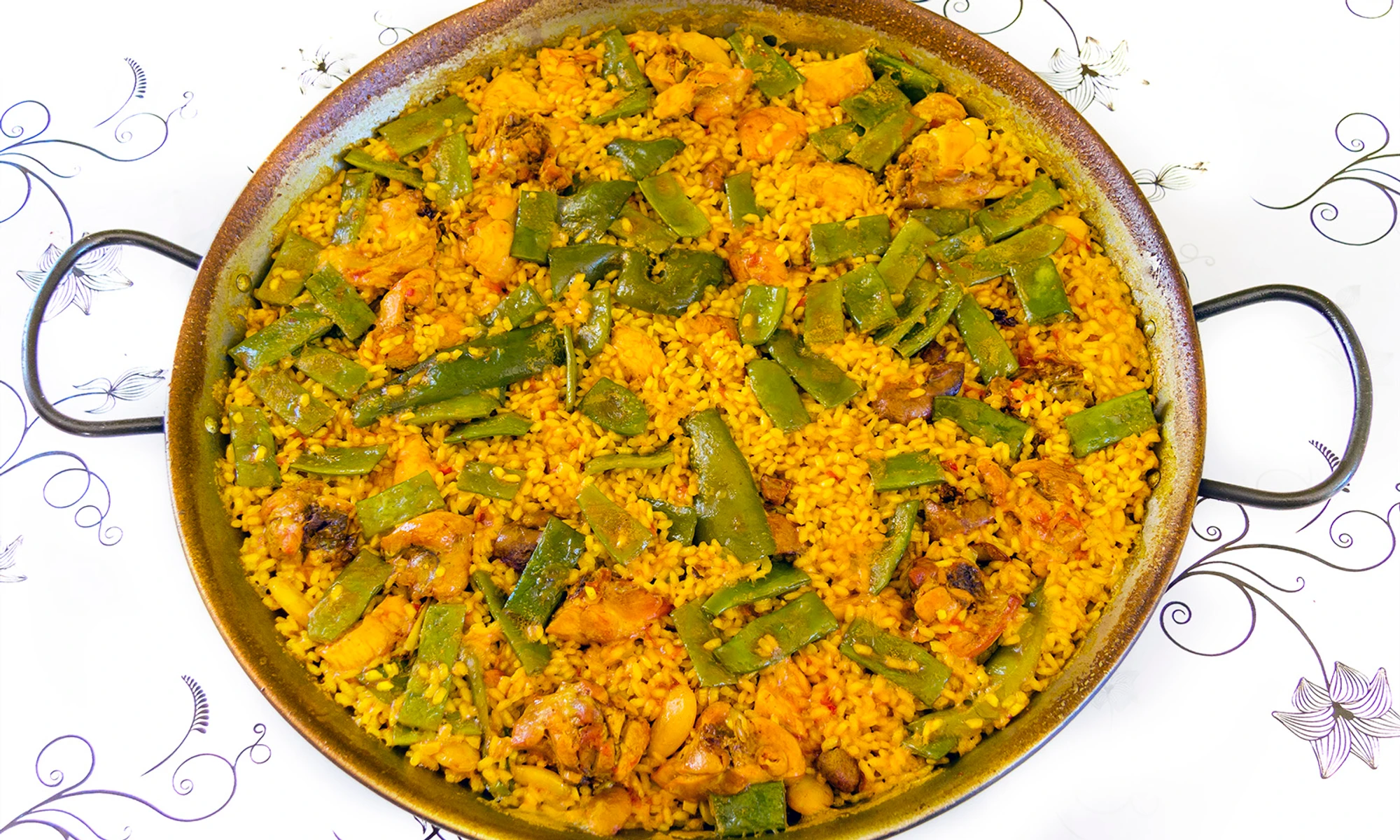 Paella valenciana, Valencia
