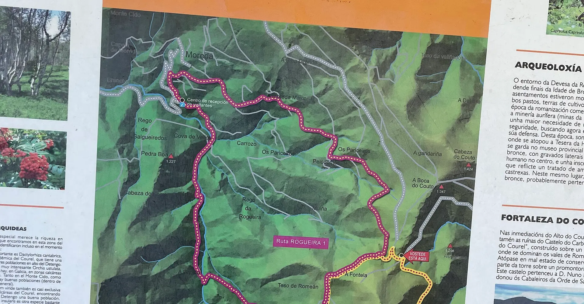 O Courel et les montagnes de Lugo
