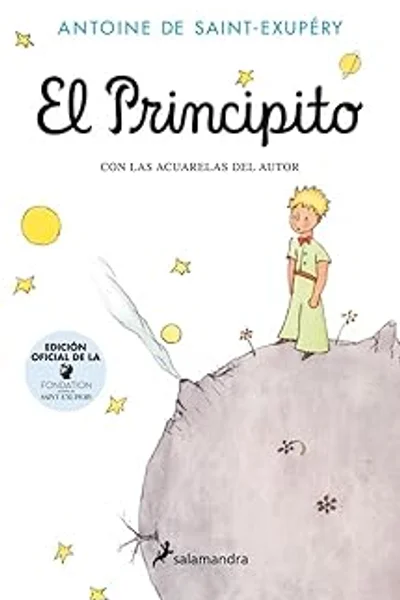 Portada de El Principito (edición original con las acuarelas del autor)
