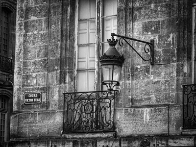 Vista panorámica de Burdeos, Francia