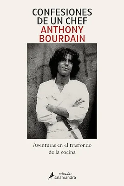 Portada de Confesiones de un chef de Anthony Bourdain