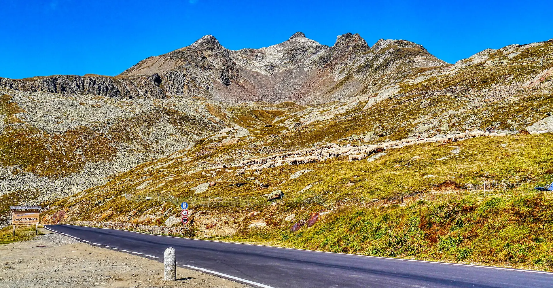 Passo del Gavia : le col sauvage