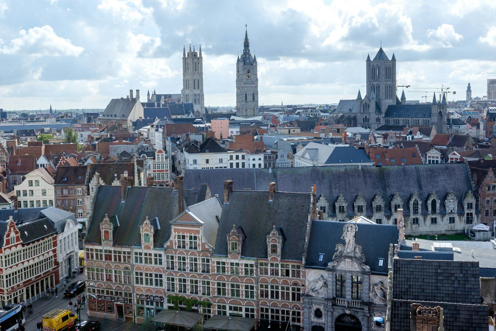 Brujas cityscape