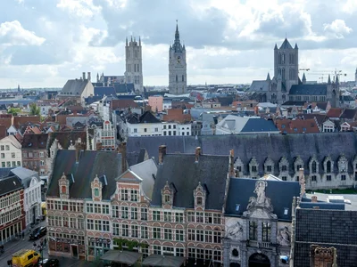 Brujas cityscape