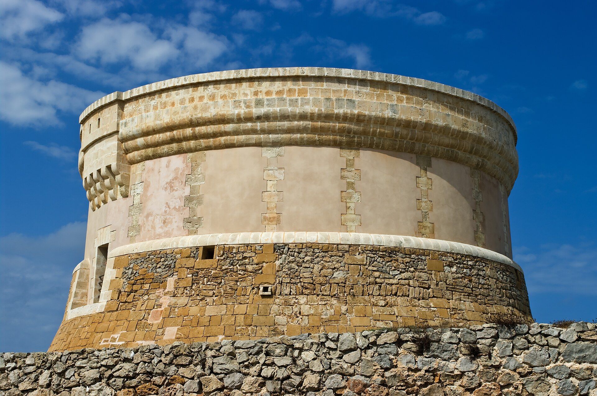 The defensive tower at Fornells, Menorca