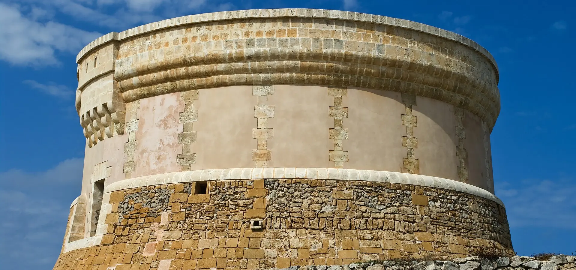 The defensive tower at Fornells, Menorca