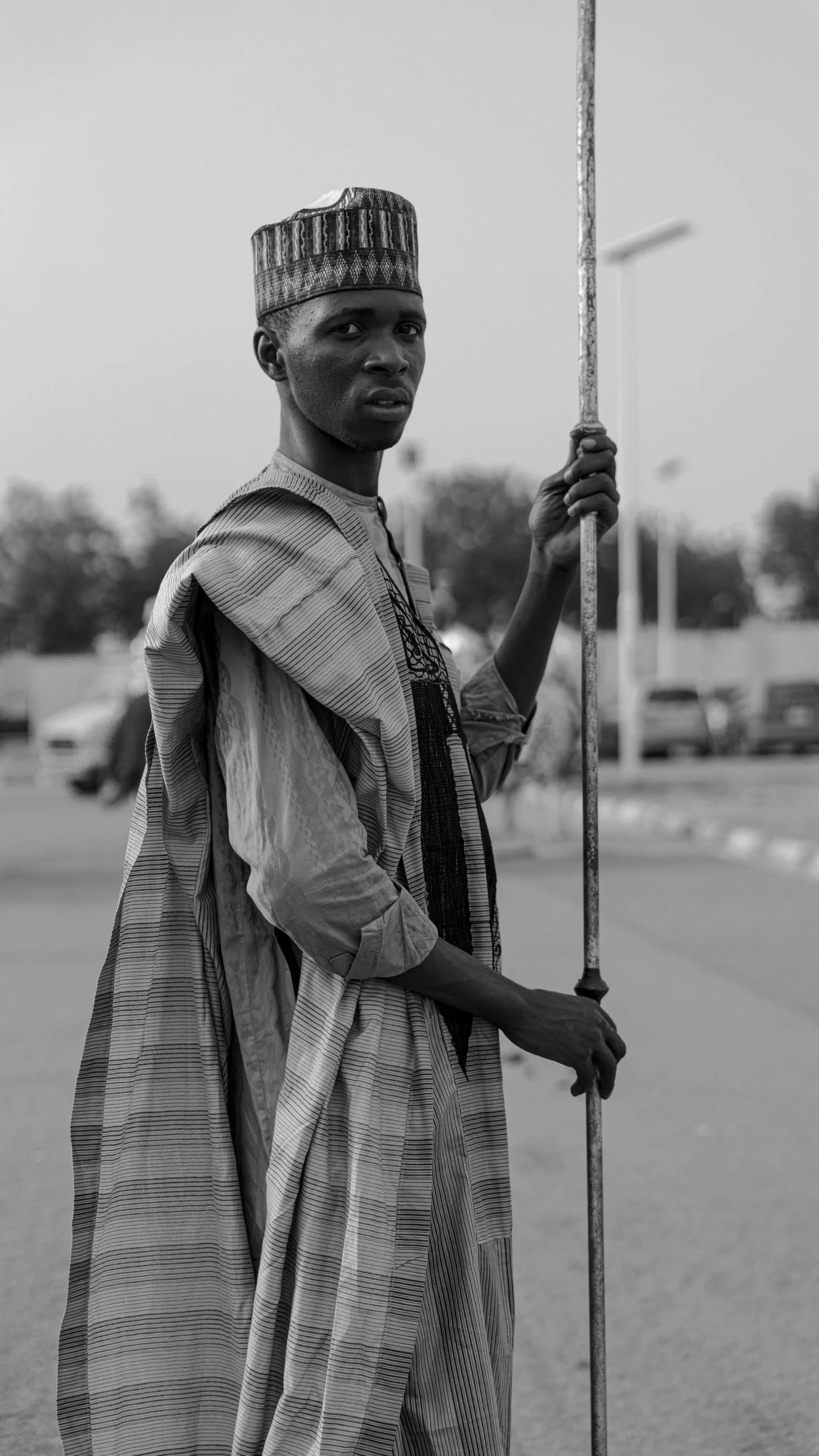 Joven pastor fulani en Nigeria