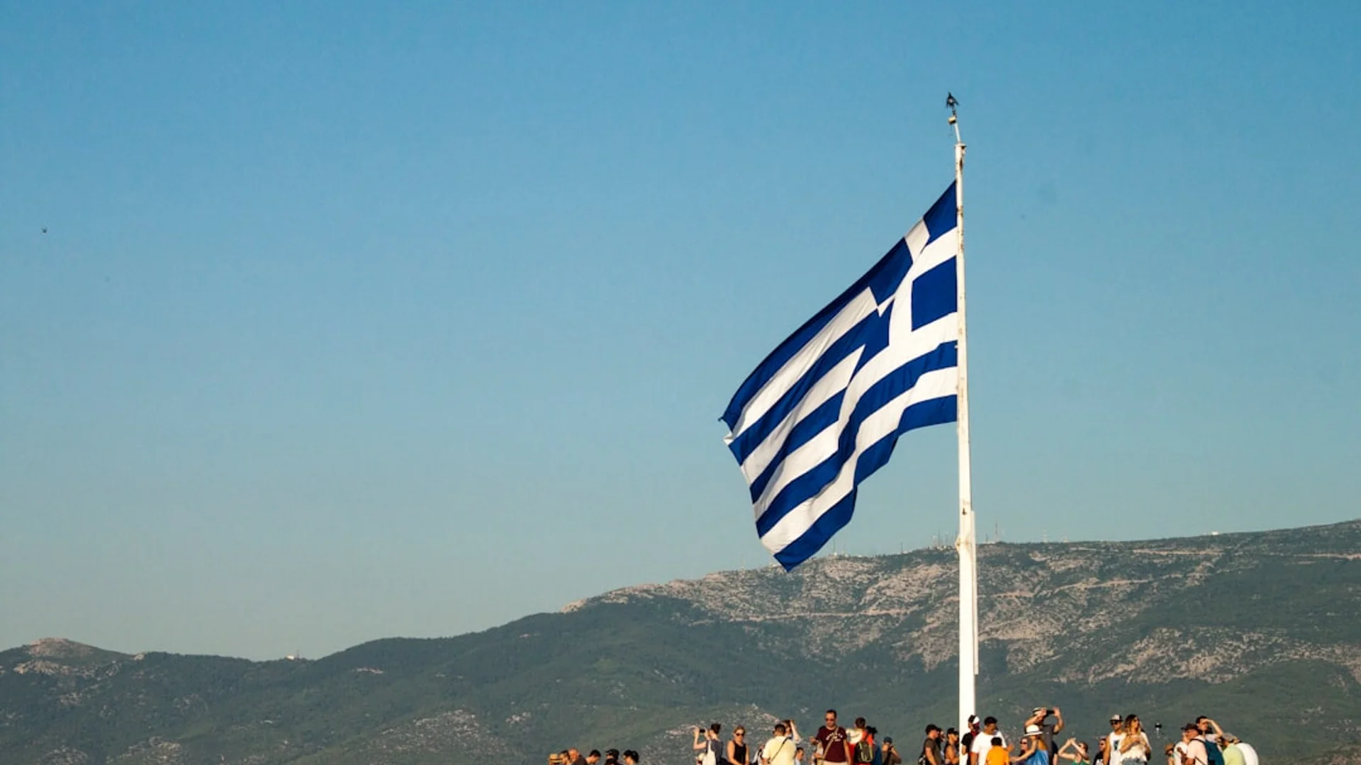 Vista panorámica de Atenas, Grecia