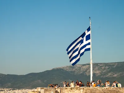 Vista panorámica de Atenas, Grecia