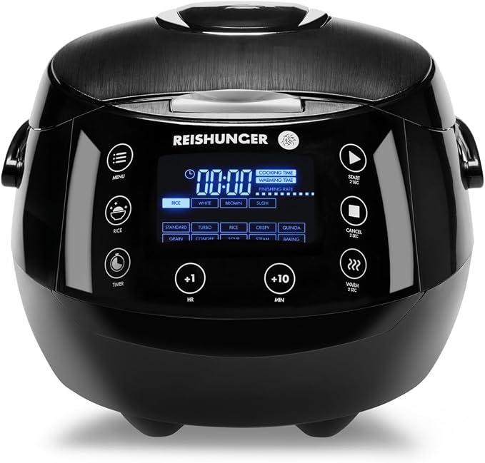 Reishunger digital 1,5 L negra
