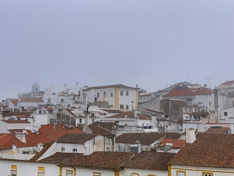 Évora cityscape