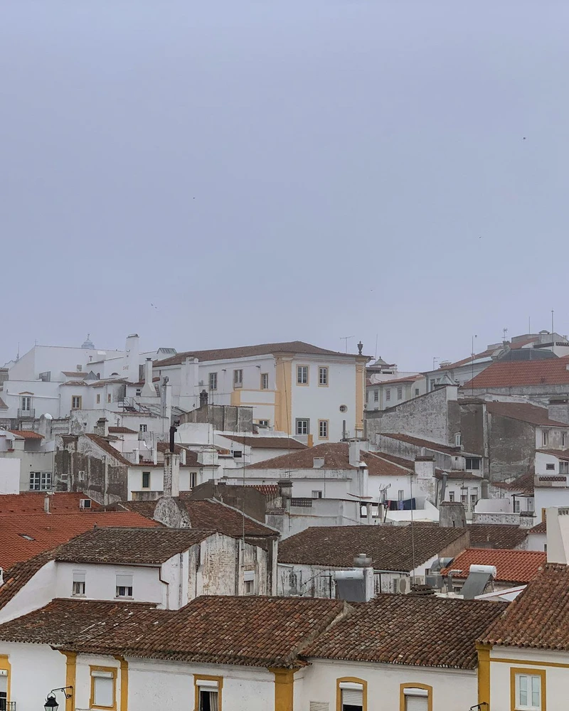 Évora cityscape