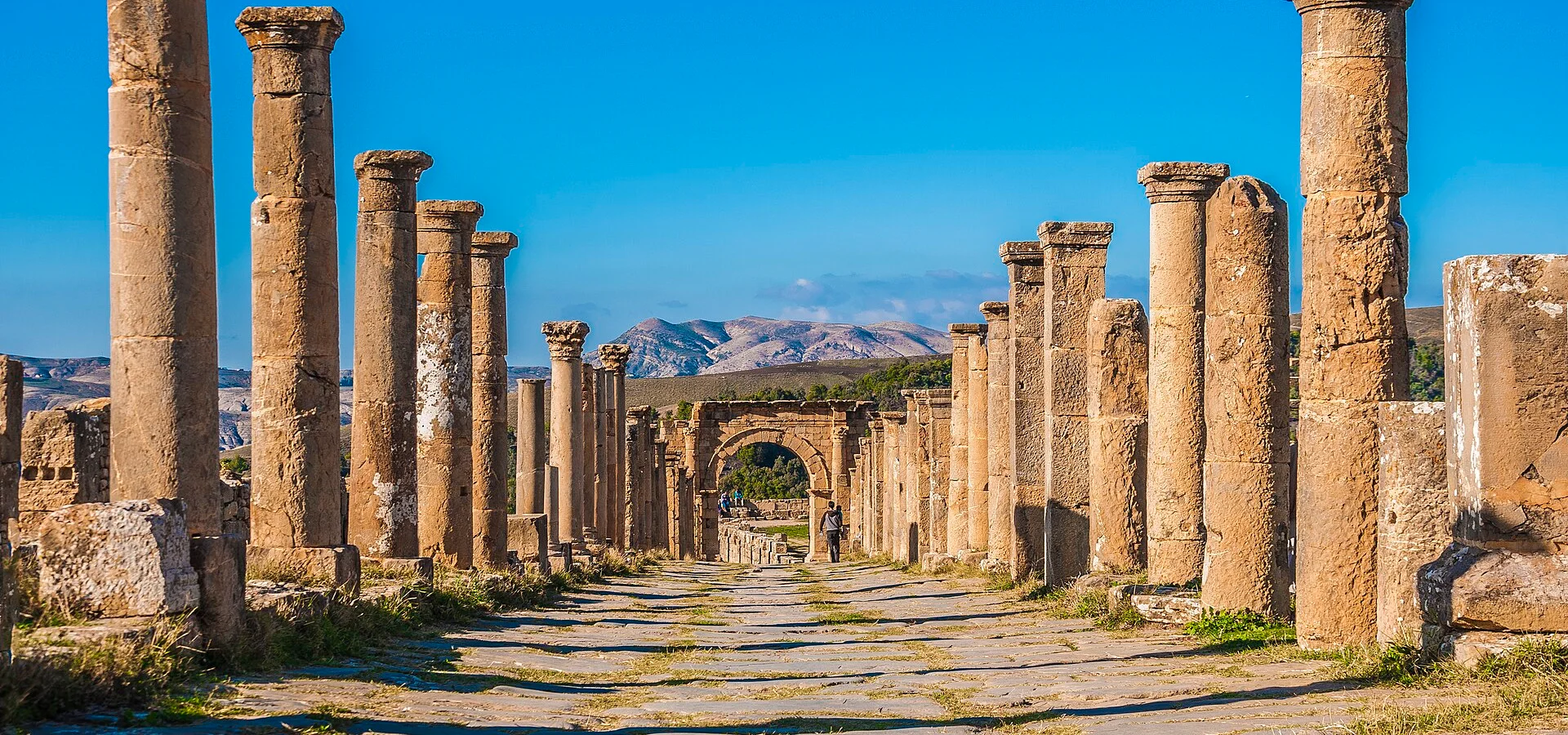 Djemila y las ruinas romanas de Kabylia