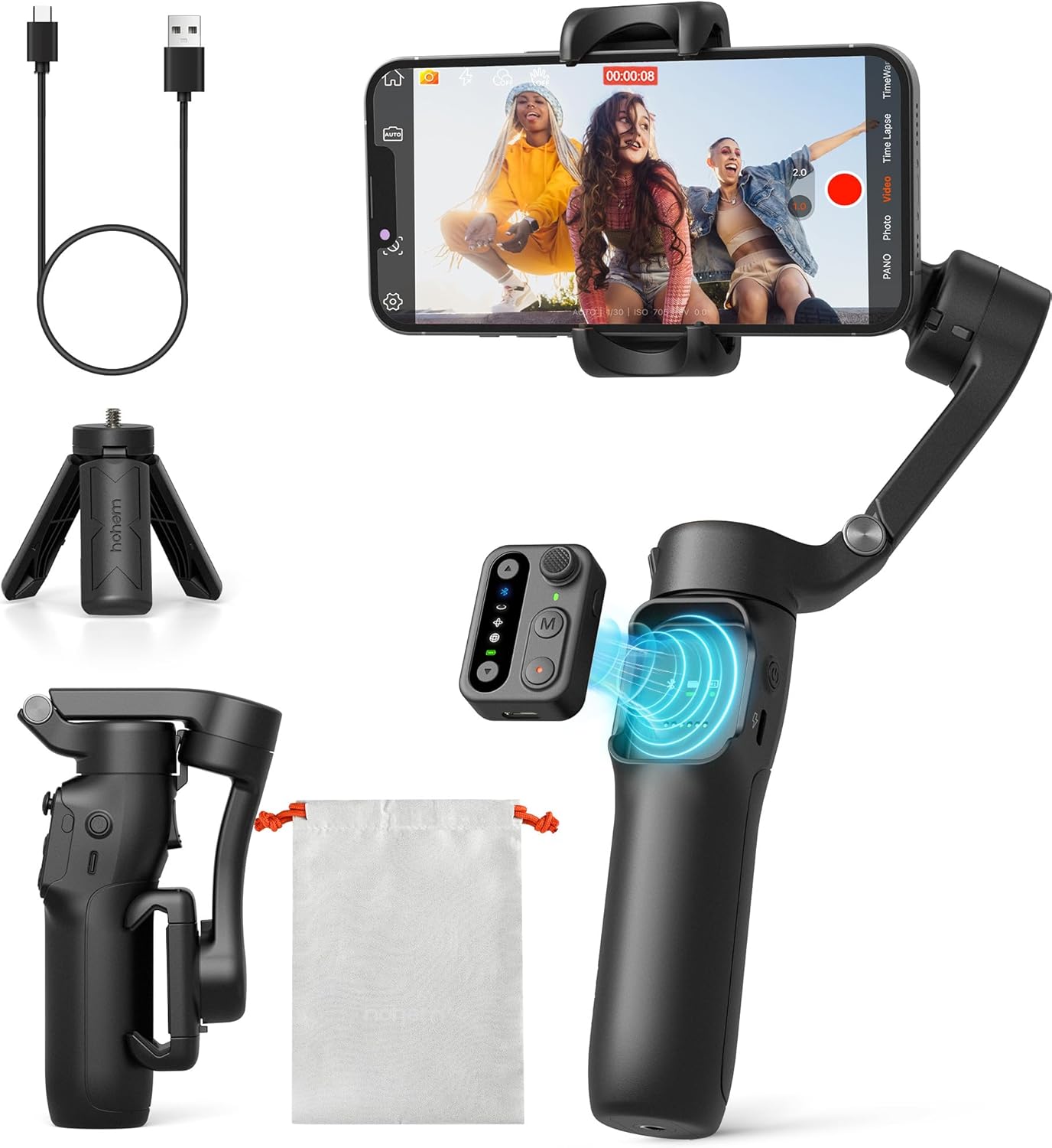 hohem iSteady X3 SE gimbal económico viaje