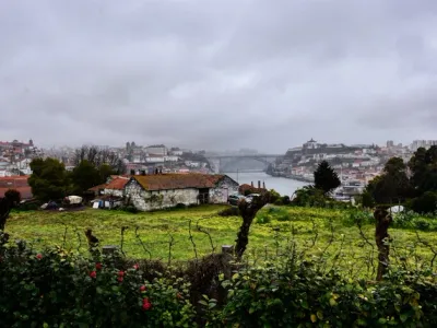 Vista panorámica de Coímbra, Portugal