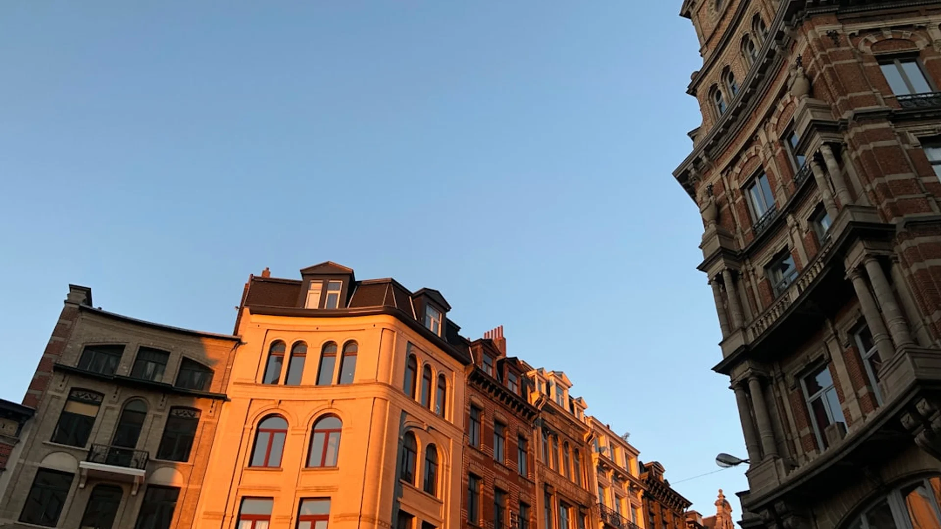 Vista panorámica de Bruselas, Bélgica