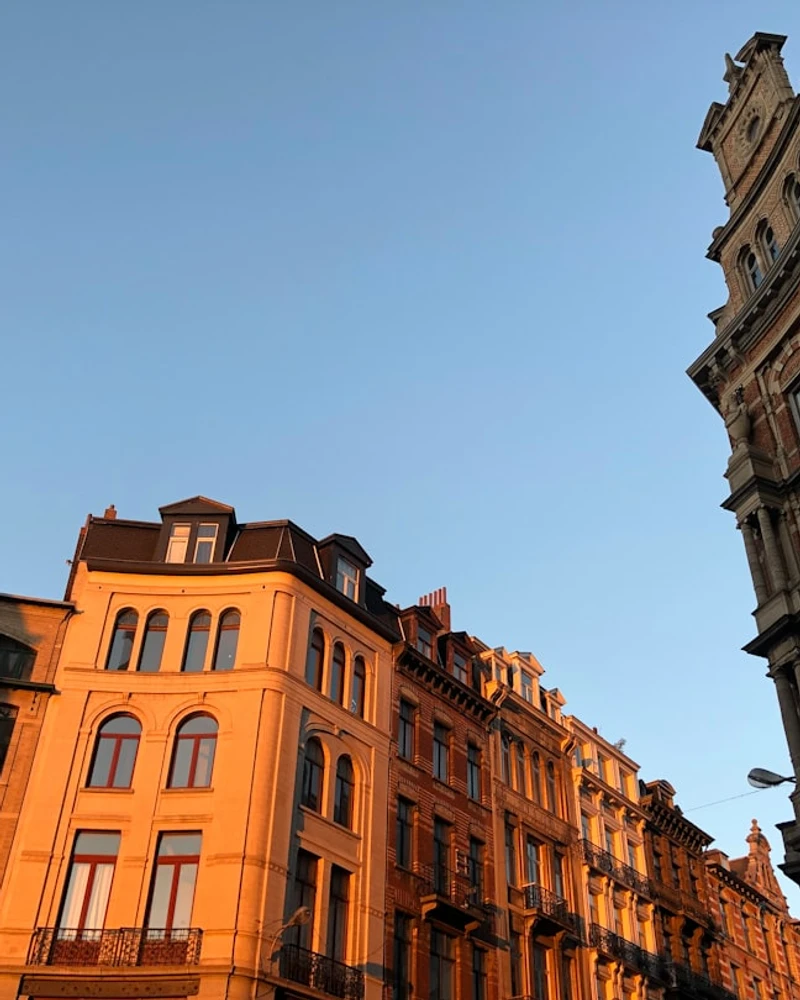 Vista panorámica de Bruselas, Bélgica