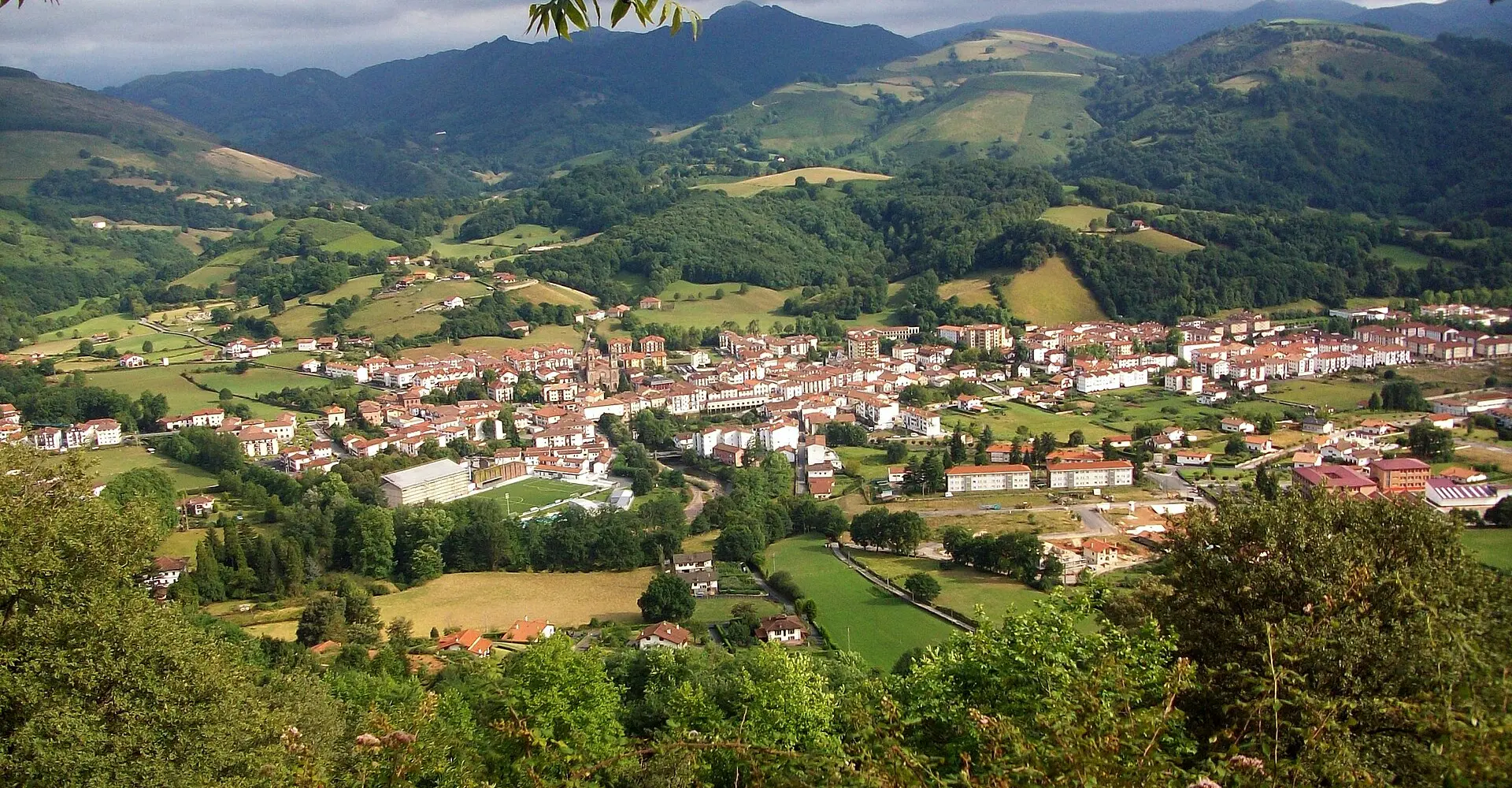 Vallée du Baztan et côte française
