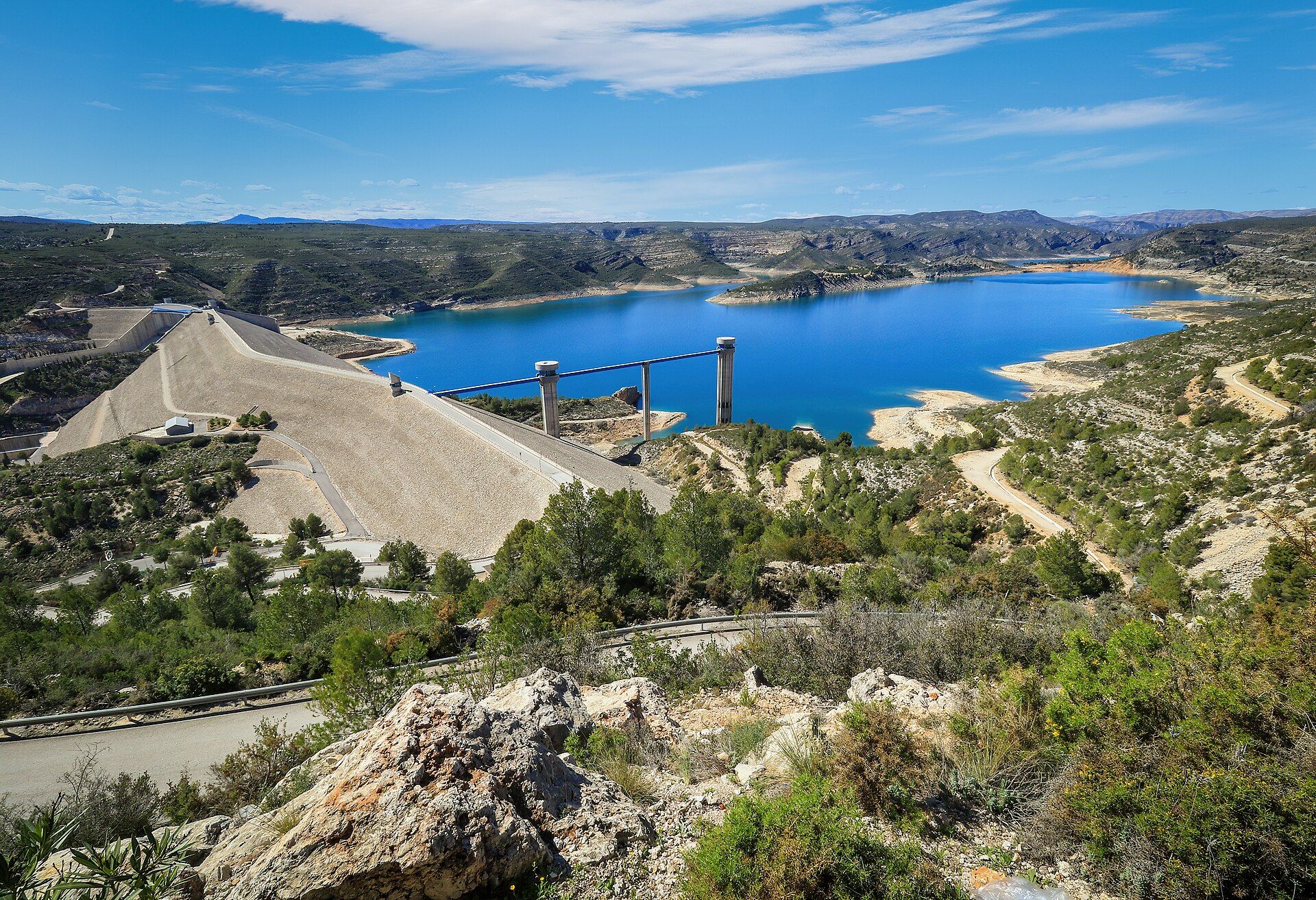 Embalse de Tous y la Ribera del Júcar interior