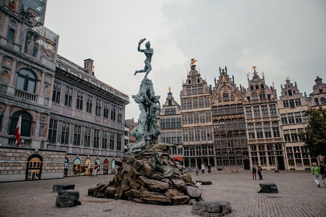 Vista panorámica de Amberes, Bélgica