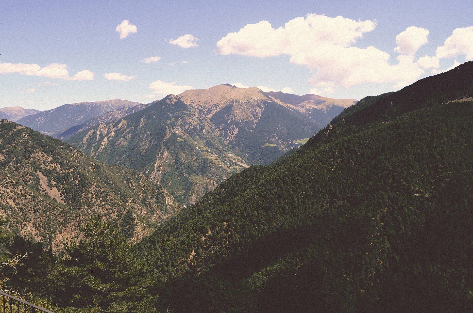 Coll de la Gallina desde Sant Julia
