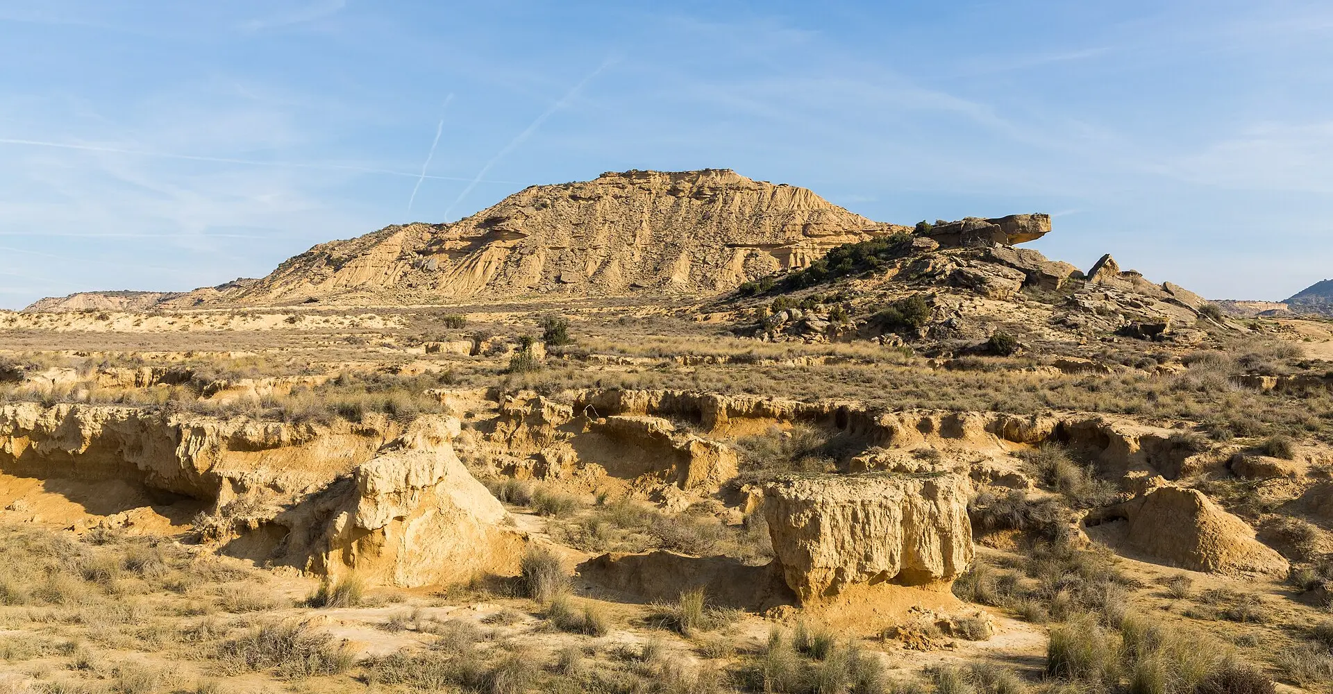 Bardenas Reales : paysage semi-désertique