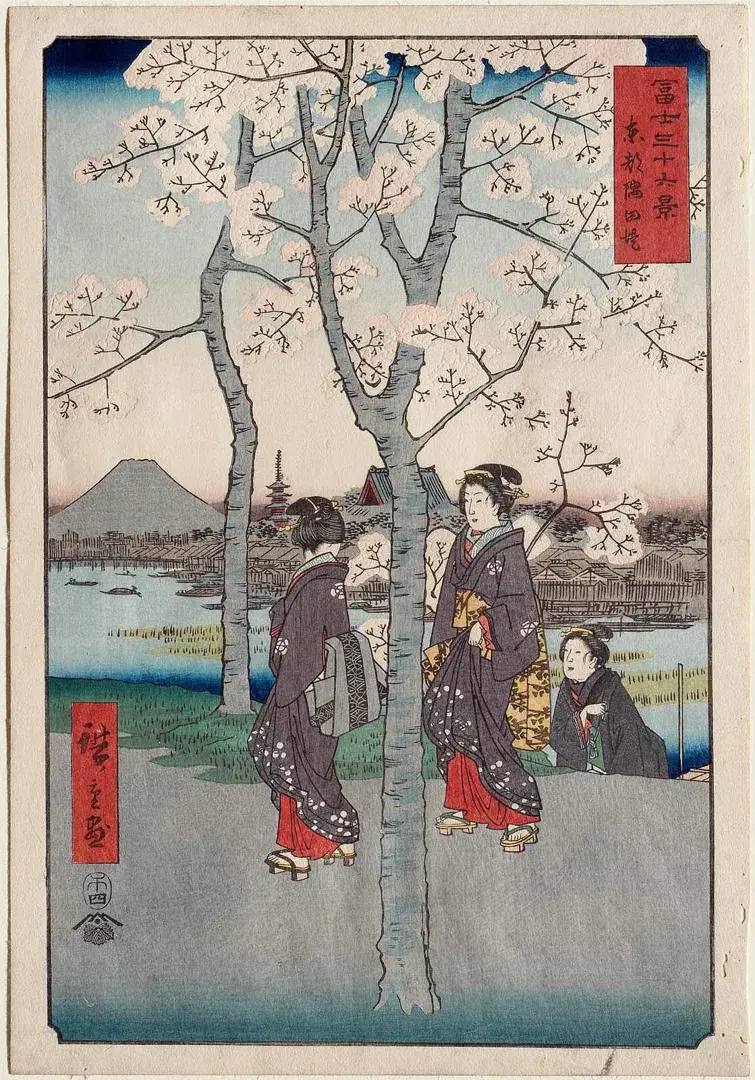 Del fuego al Bokashi: La pincelada atmosférica de Hiroshige