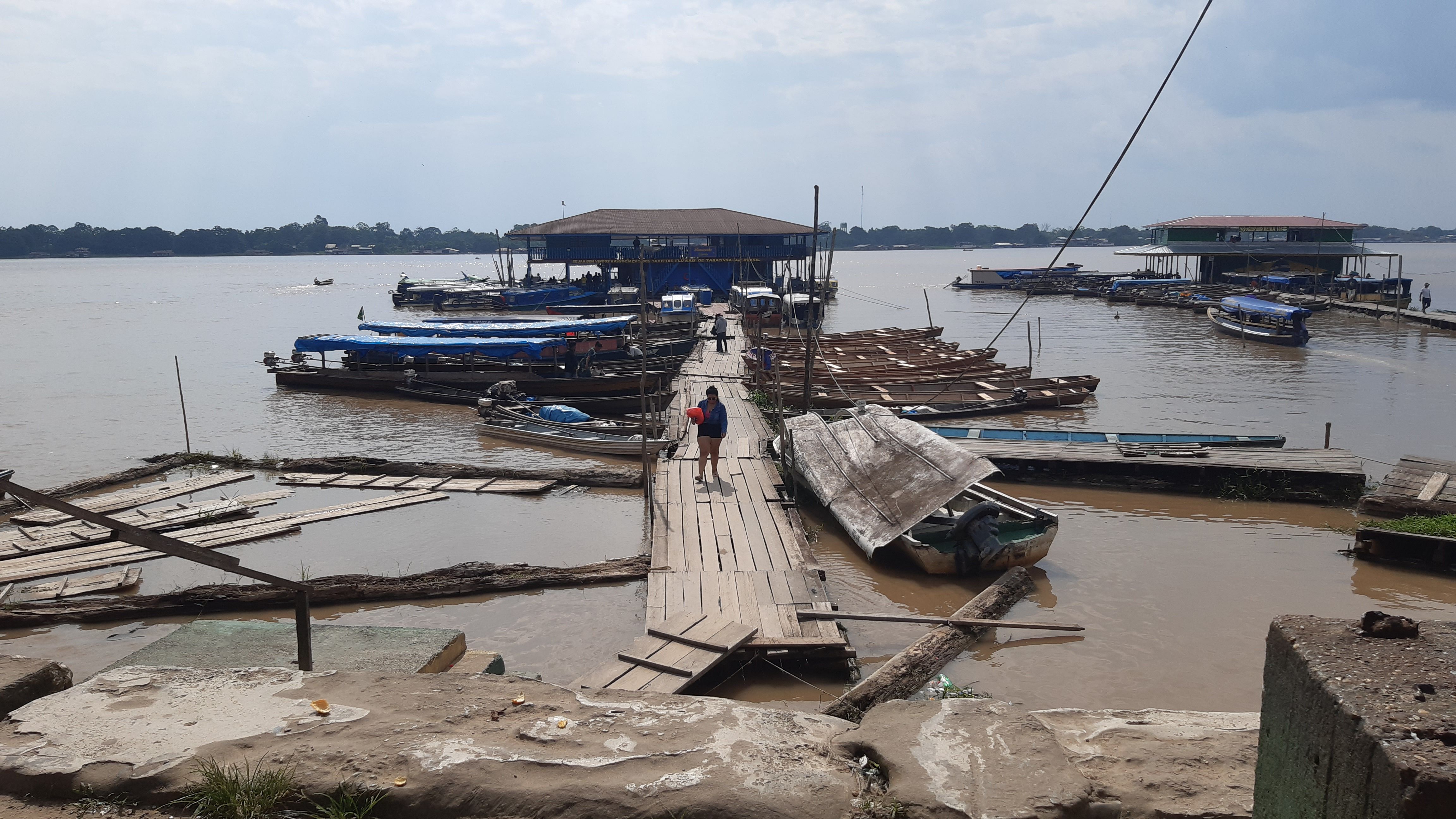 Puerto de Tabatinga, Amazonas, Brasil