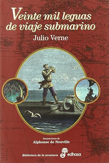 Portada de Veinte mil leguas de viaje submarino
