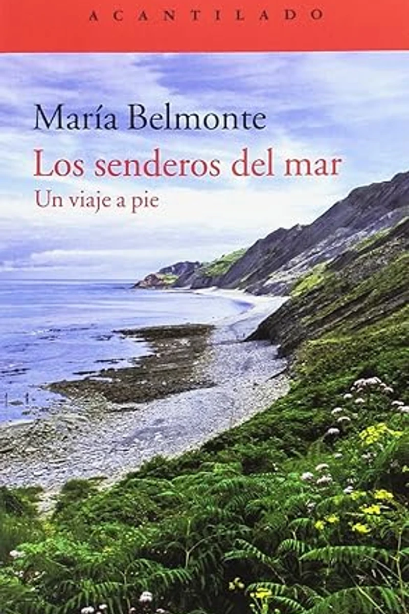 Portada de Los senderos del mar: Un viaje a pie