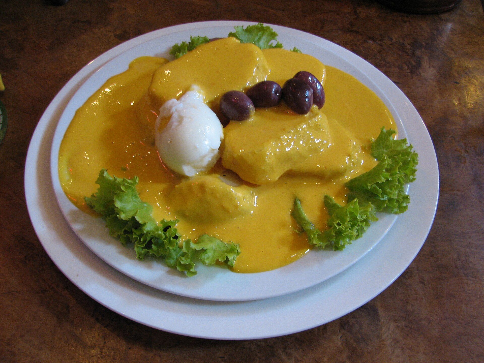 Papa a la huancaína, Huancayo