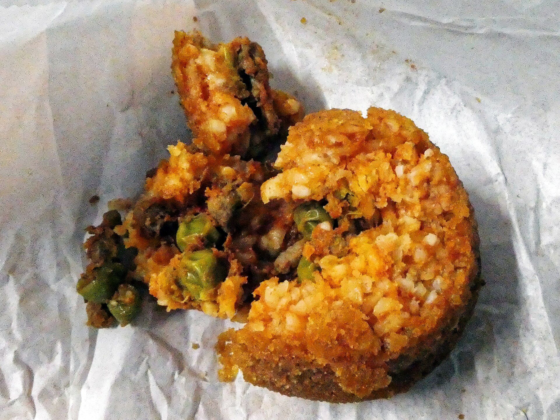 Arancini ragù stuffing Stroud Gloucestershire stodgy and dry