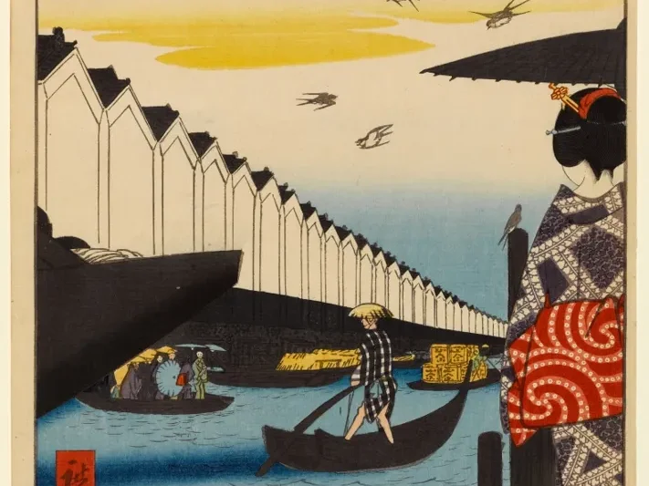 Arte y Cultura - el vibrante mundo del arte japonés - Del fuego al Bokashi La pincelada atmosférica de Hiroshige