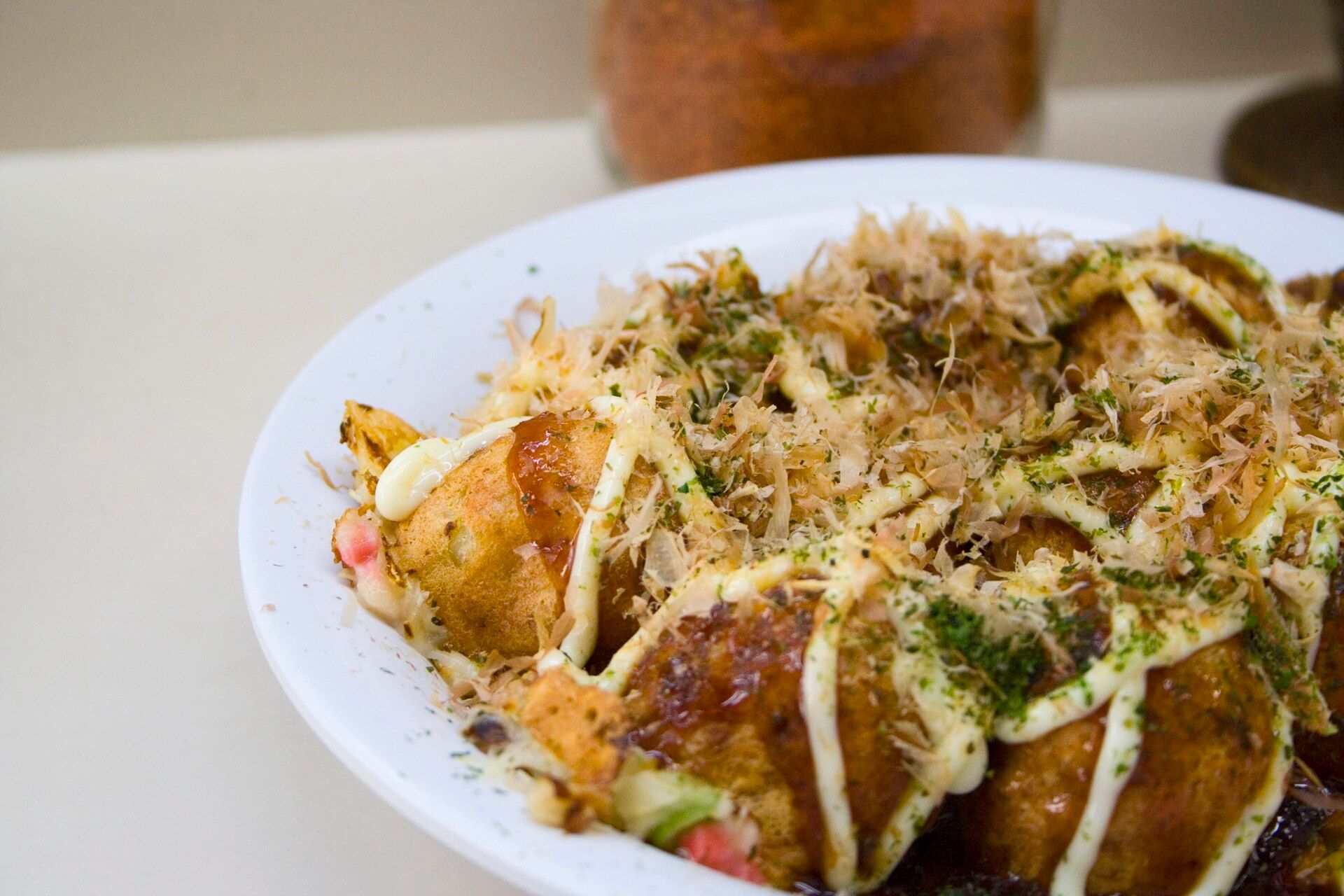 Takoyaki ready to eat