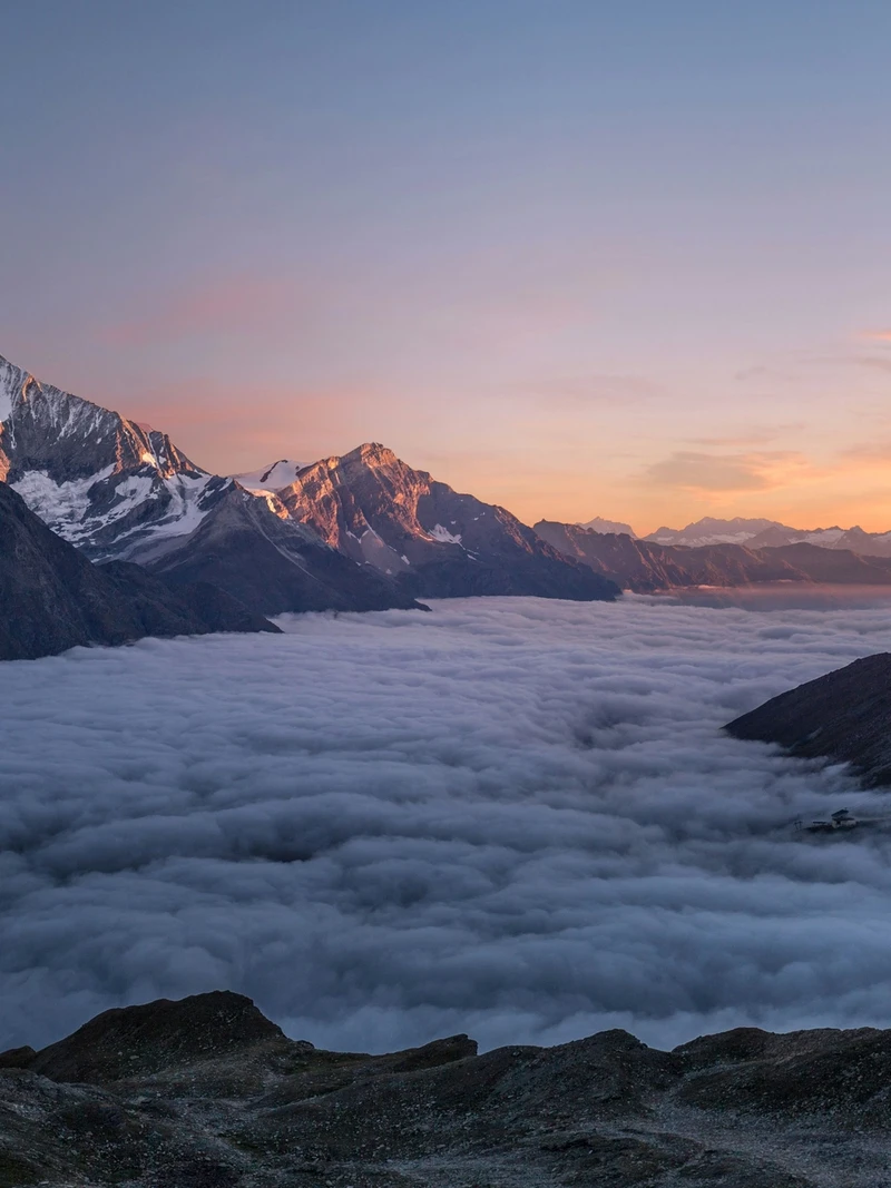 Cordillera con nieve