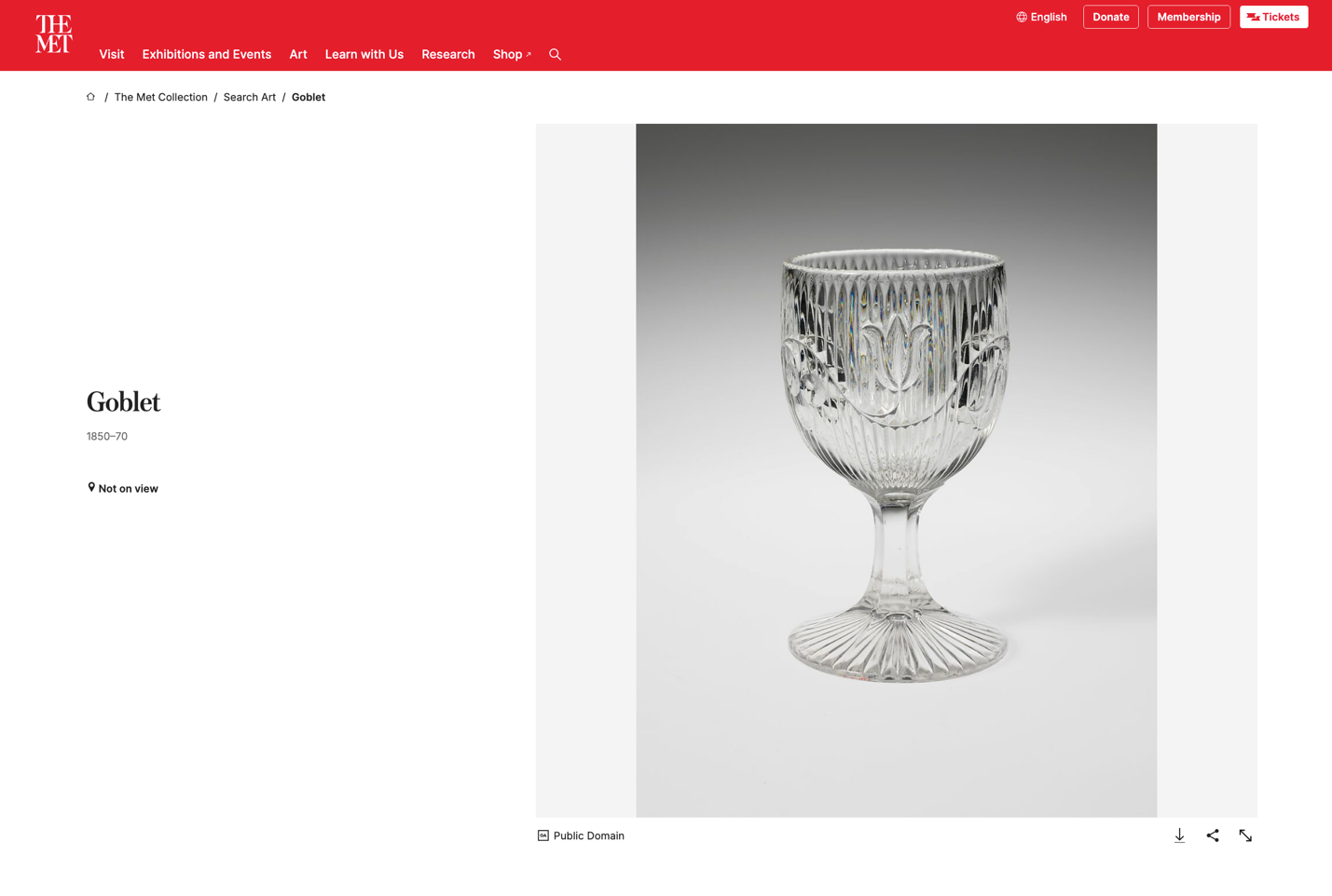A Lone Bellflower Goblet, image 7