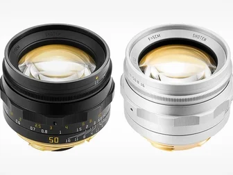 The Shoten Tribute 01 50mm f/1.1 LTM lens — a modern homage to the 1953 Zunow 50mm f/1.1, the world's first lens faster than f/1.2.