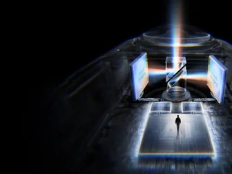 Frame from Insta360 official X6 teaser video showing dual 1-inch sensor layout, lens rings, and circuit board inside the new 360 camera.