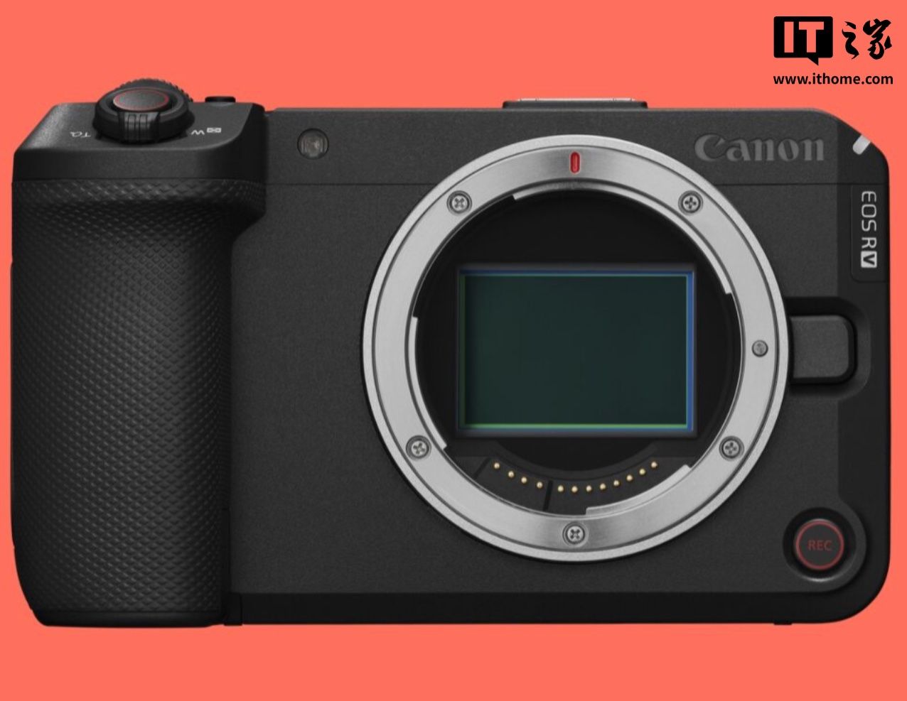 Canon EOS R6 V detail shot showing control layout